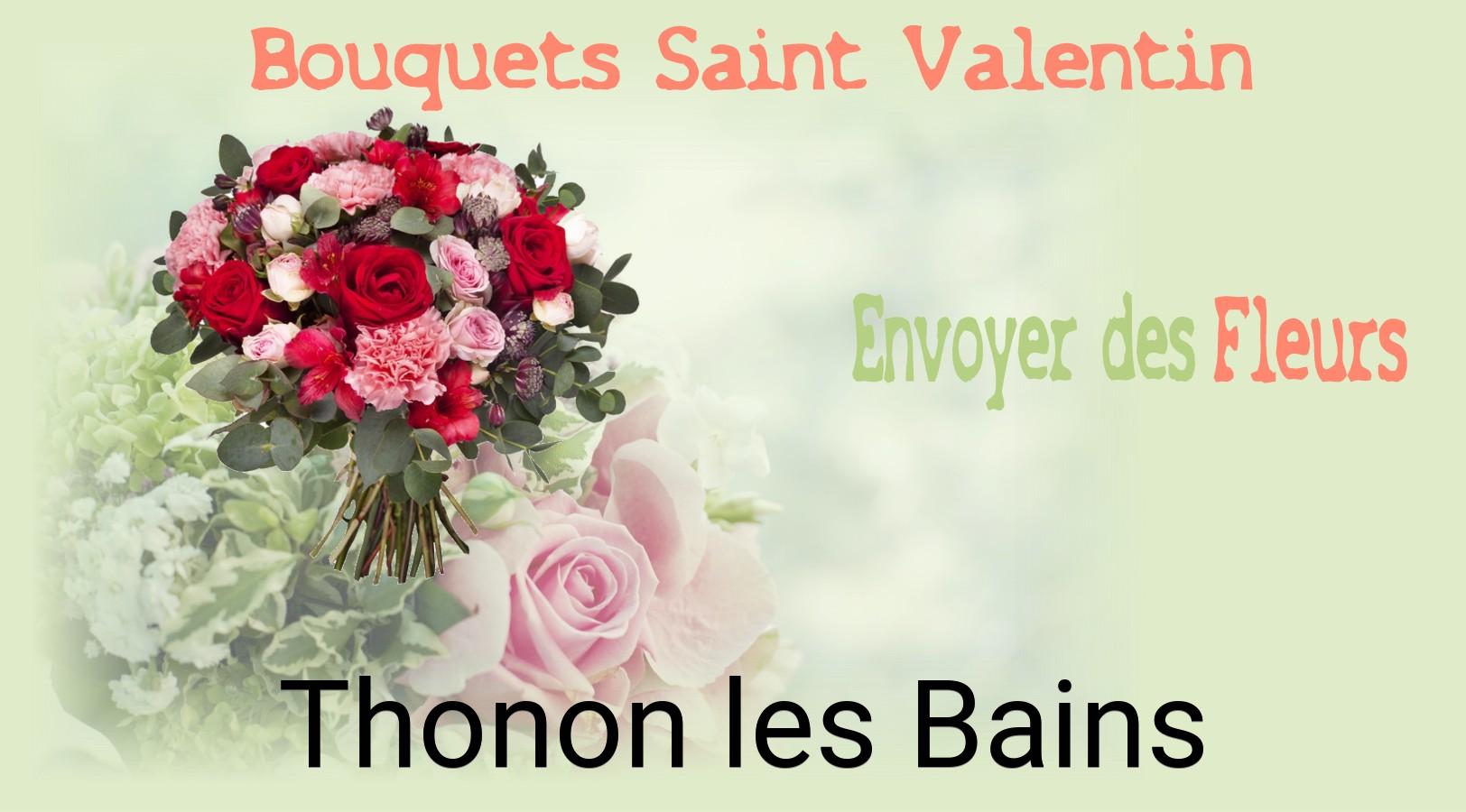 Roses de Saint-Valentin livrées à Thonon-les-Bains